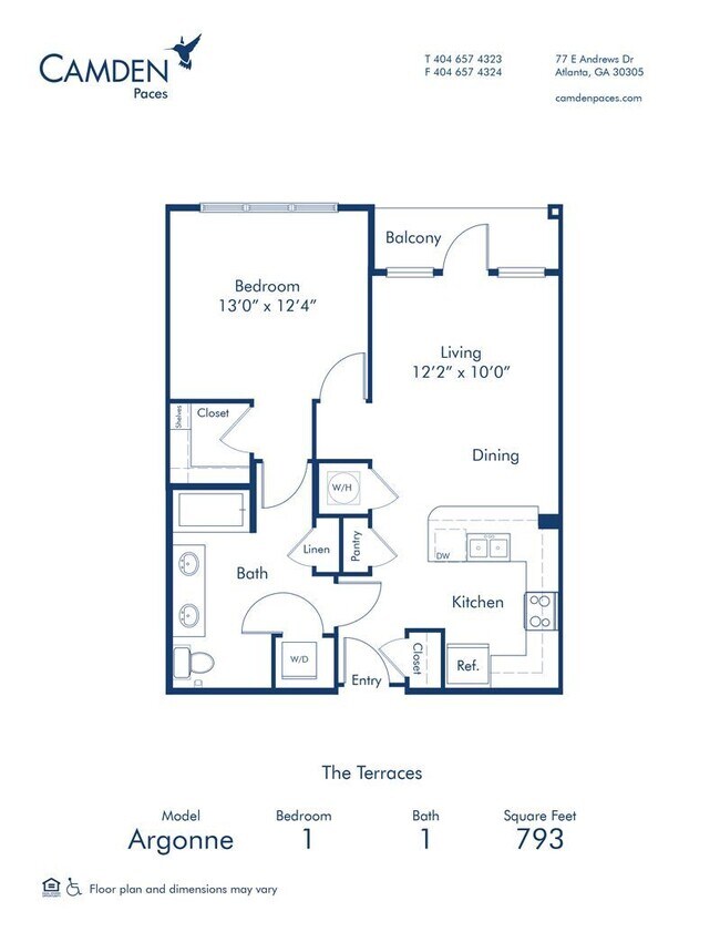 Floorplan - Camden Paces