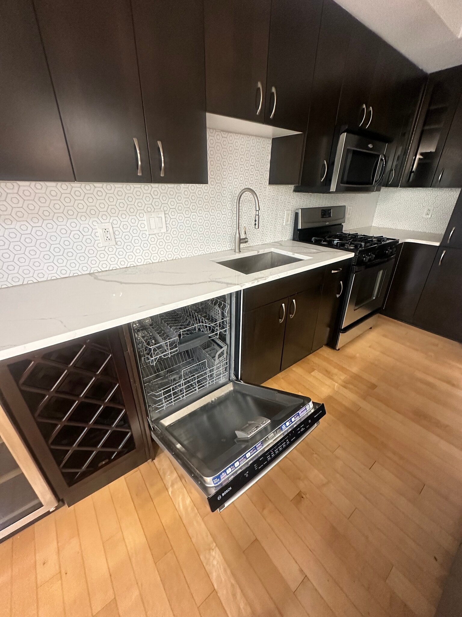 Dish washer / wine rack / wine cooler (on left, cut off in picture). - 440 L St NW