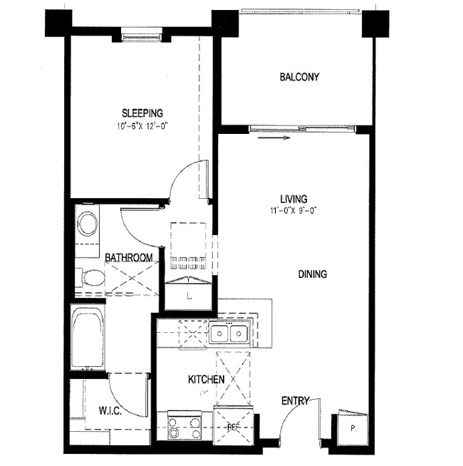 Floorplan - Wright Brothers Court
