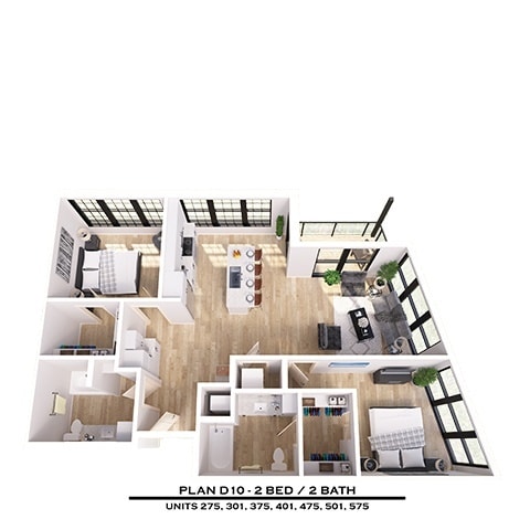 Floorplan - The Eastern