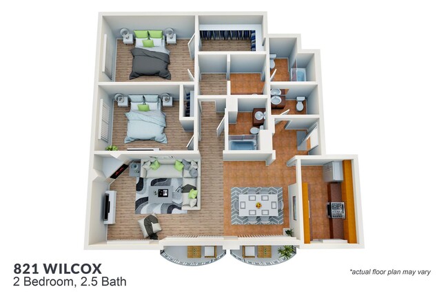 Floorplan - 821 Wilcox