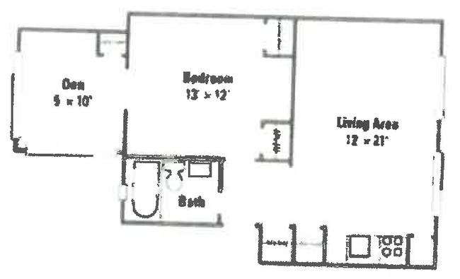 Floorplan - Crescent Pointe Apartments