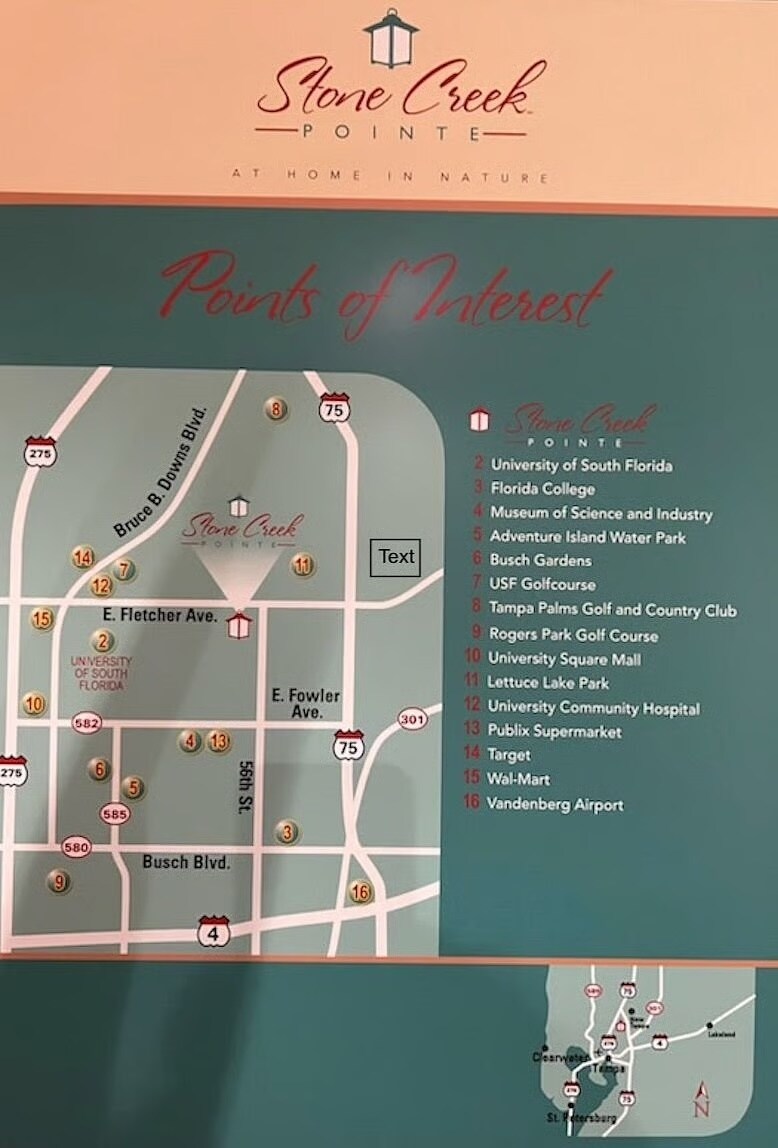 Points of interest - 13289 Arbor Pointe Cir