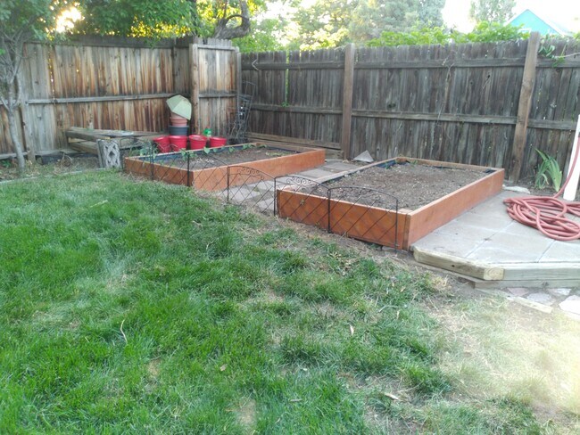 Raised garden beds available! - 2541 Grove St