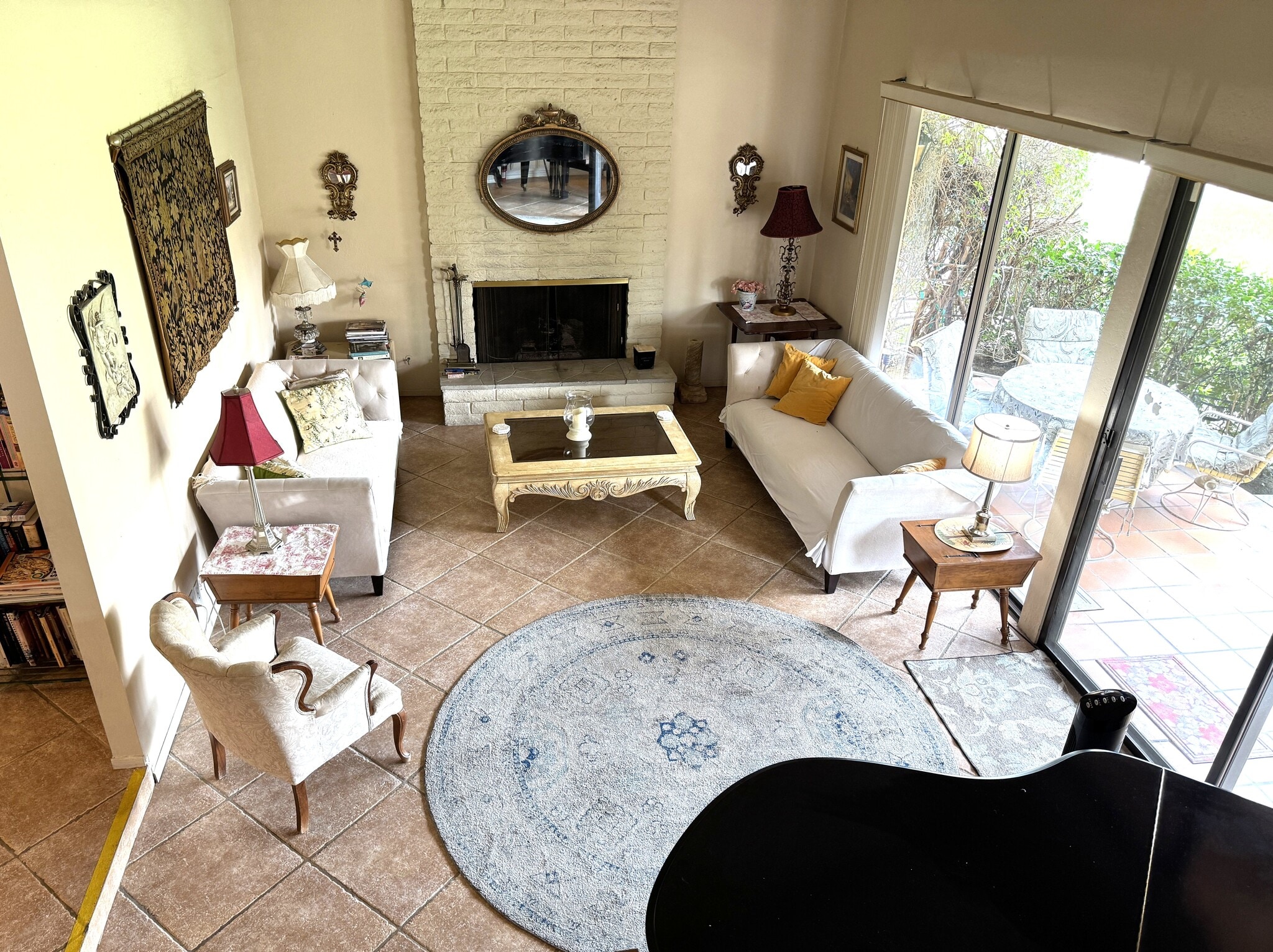 View of LR from Landing - 69940 Los Cocos Ct