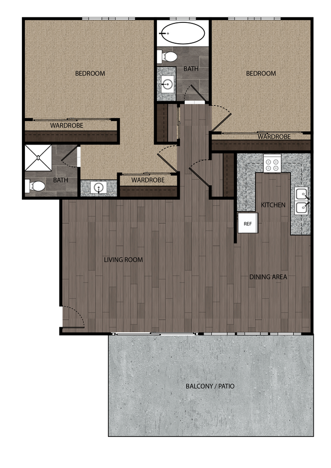 Floorplan - Americana South Bay