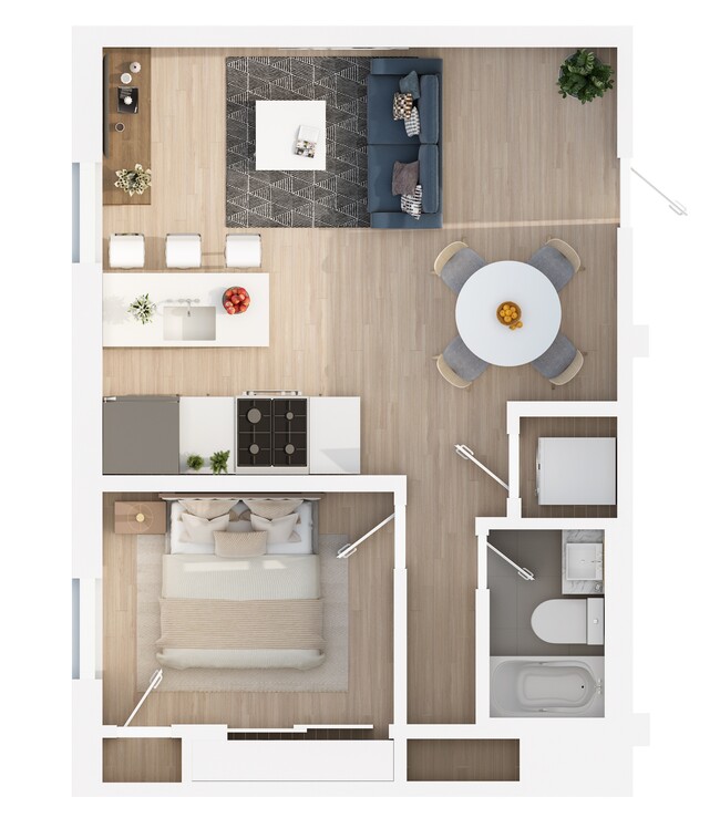 Floorplan - Colonial Flats