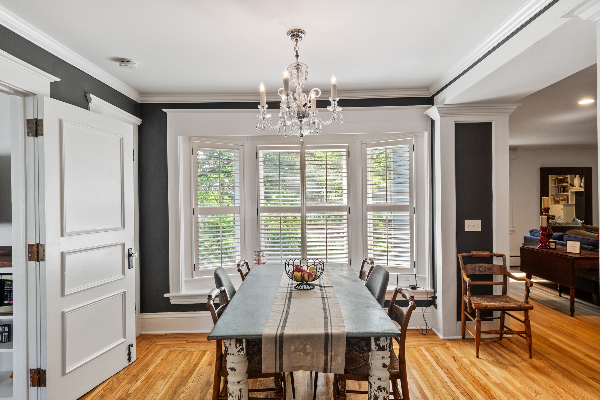 Dining area, seats 8 comfortably - 5 W Jefferson Rd