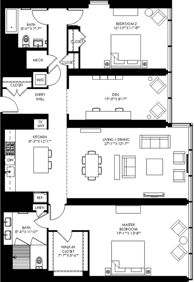 Floorplan - Apartments at Westlight