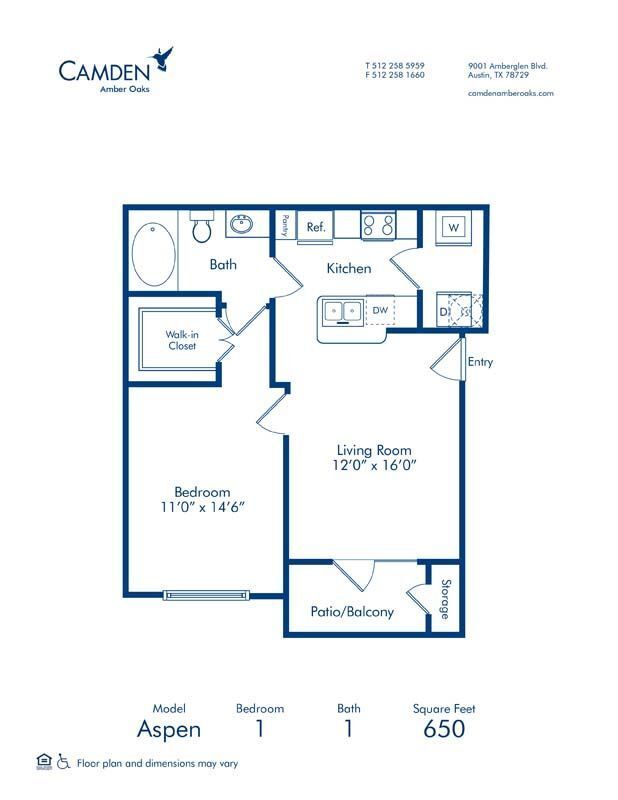 Floorplan - Camden Amber Oaks