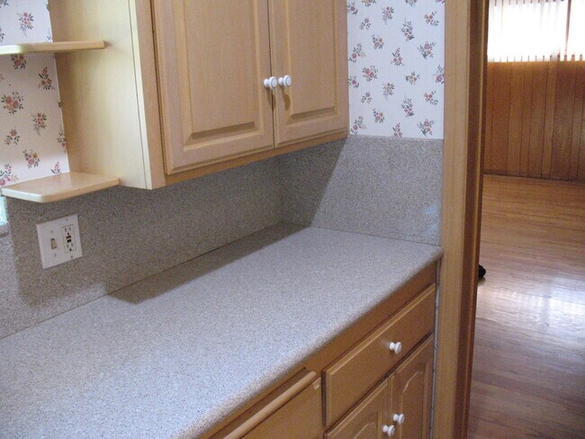 View to huge bedroom; sliding door, hardwood floors - 3121 W Wyoming Ave