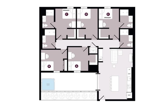 5x4 Mansion + A - Hub LA Figueroa