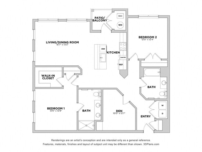 Floorplan - The Reserve at Pearl River