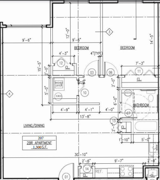 Floorplan - 141-147 Crooks Ave