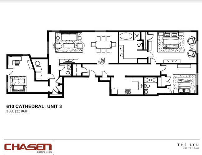 Floorplan - The Lyn at 610 Cathedral Street