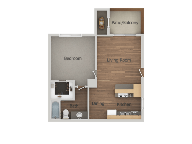 Floorplan - Glen Oaks Apartments