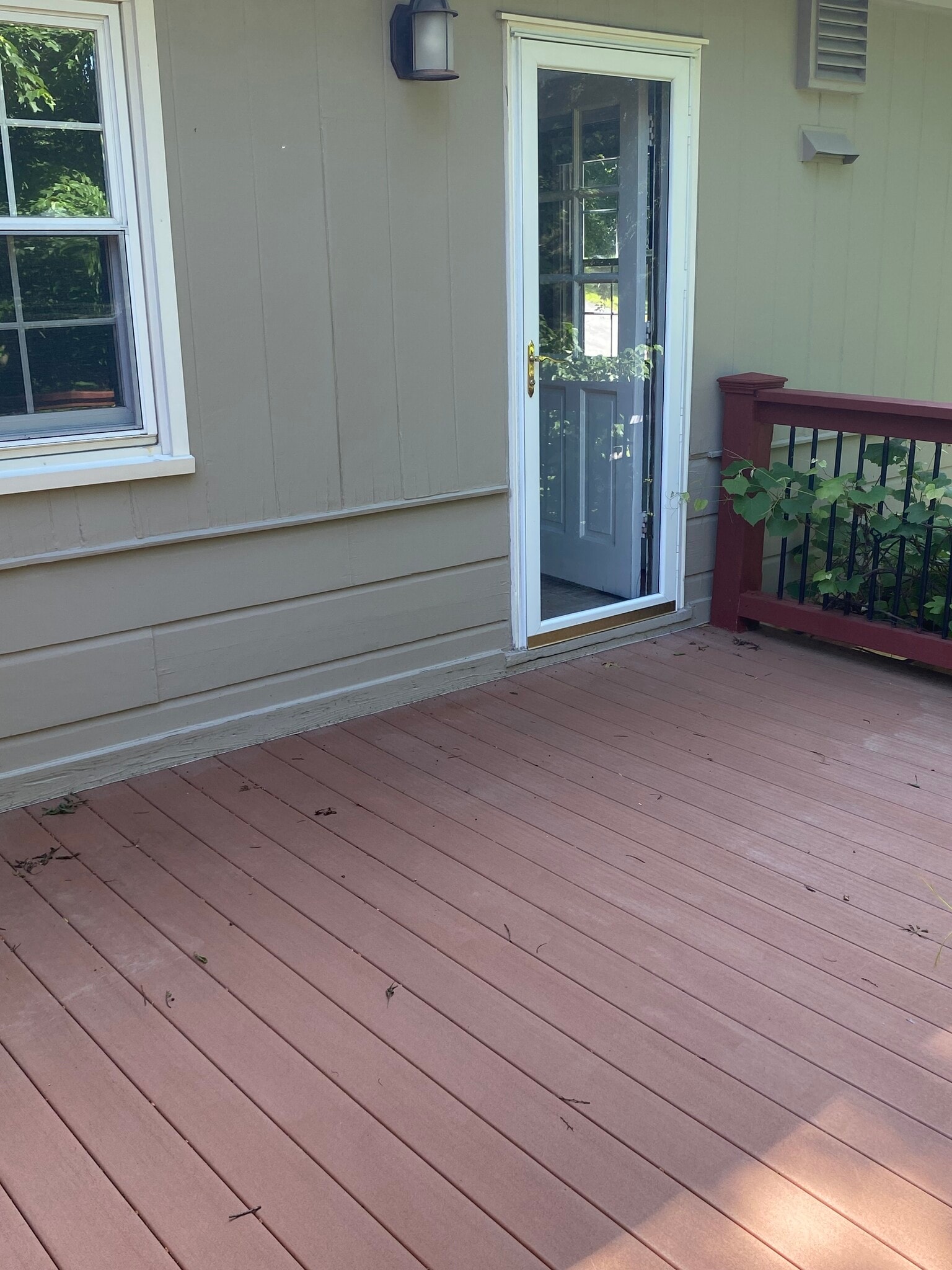 Deck area - 755 Weidman Rd