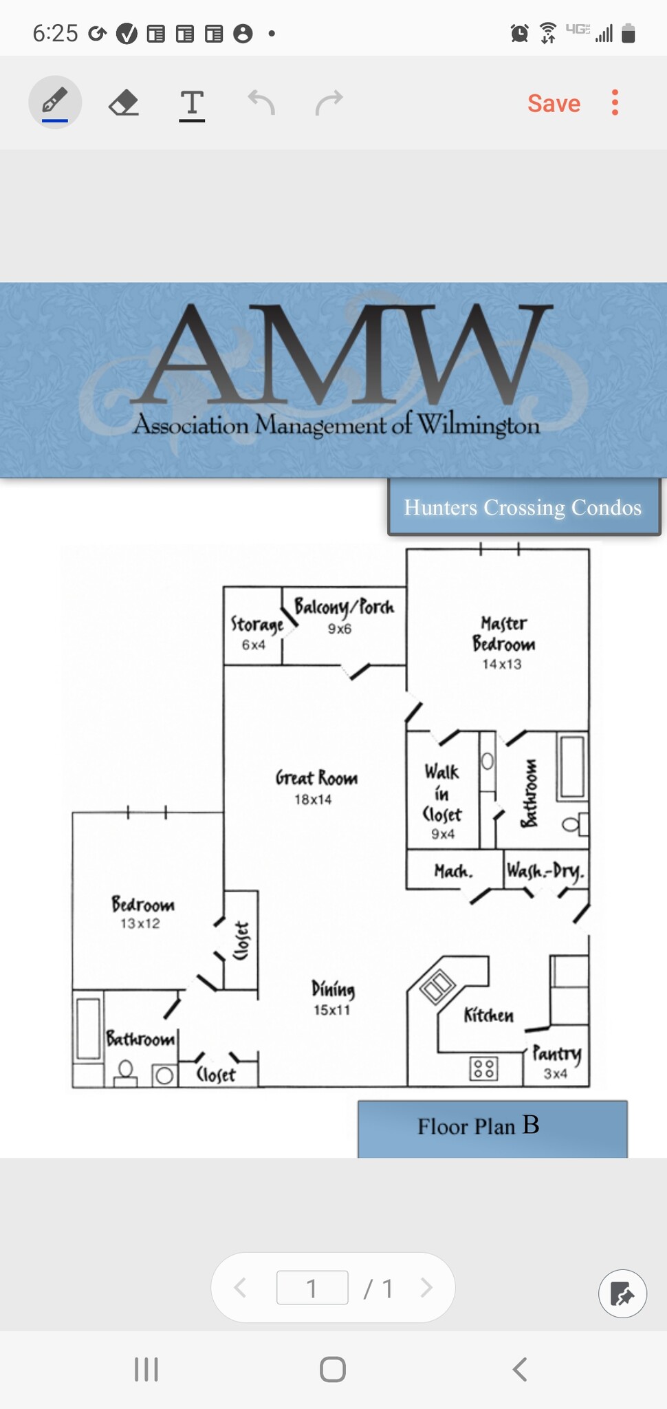 Floor plan - 5004 Hunters Trail