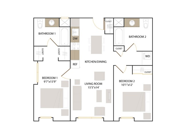 Floorplan - The Union Flats
