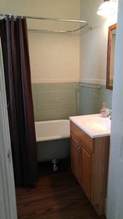 Shower/Clawfoot tub - 105 Maple Ave