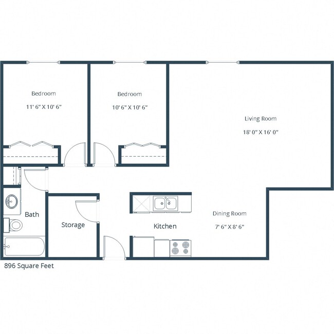 Floorplan - Oak Court