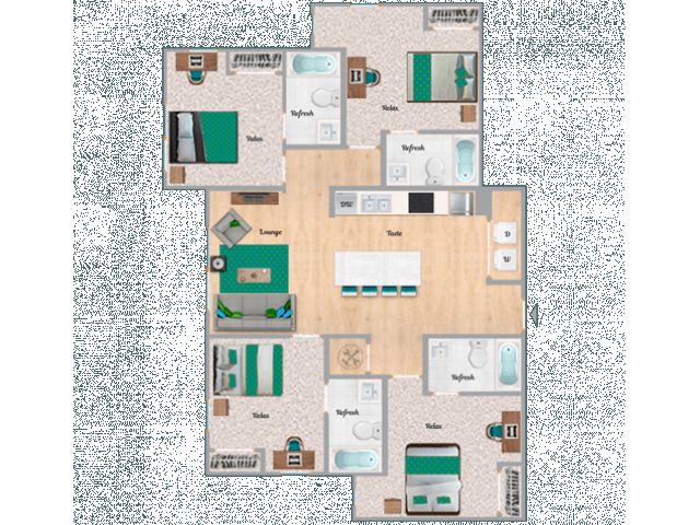 Floorplan - 400 Meeting