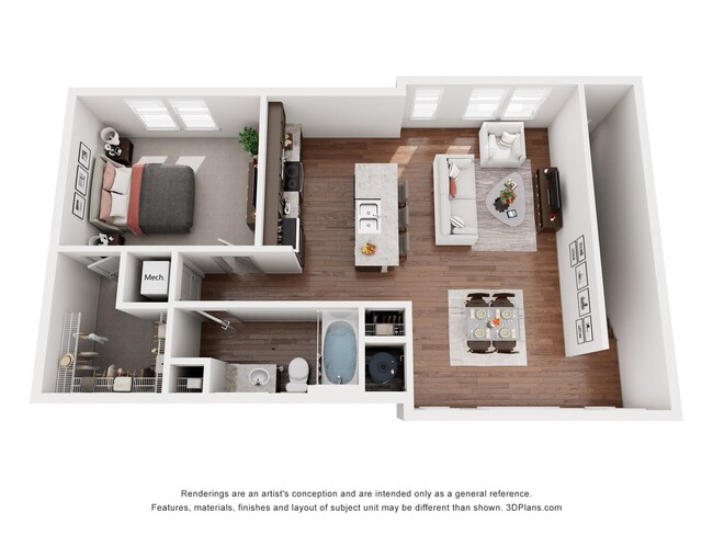 Floorplan - Capital Park at 72 West