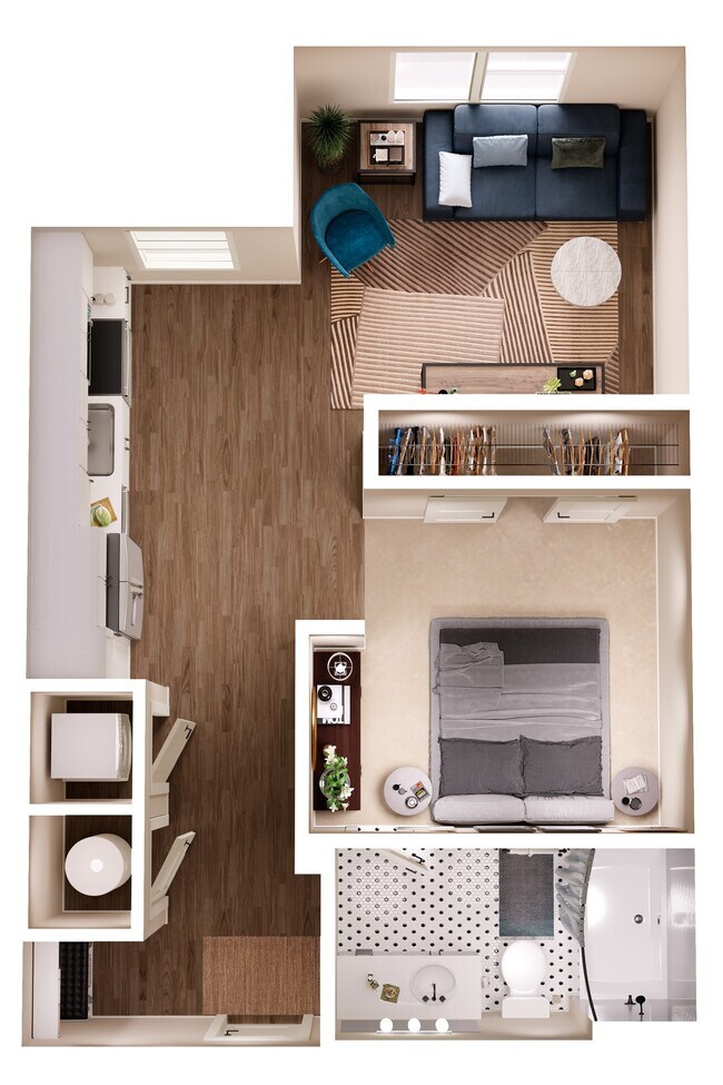 Floorplan - The Crown of Queen City