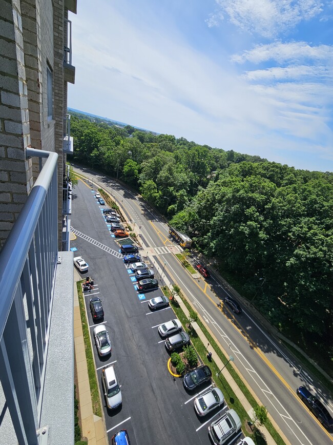 Balcony view to the East - 2500 N Van Dorn St