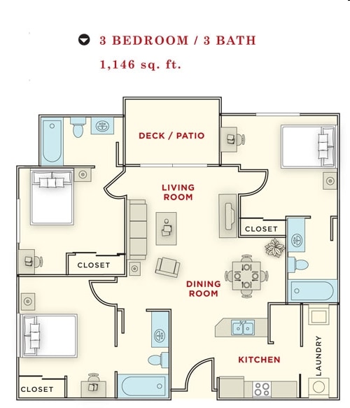 3BR/3BA - North 38
