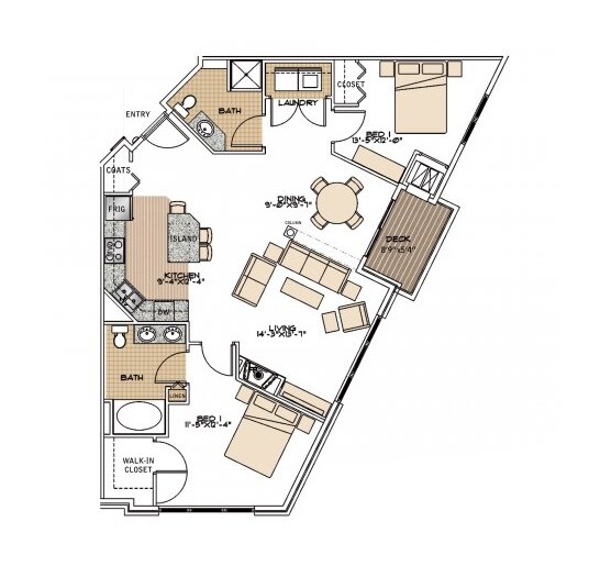 Marketplace and Main Apartments 10 Seventh Ave N Hopkins MN 55343