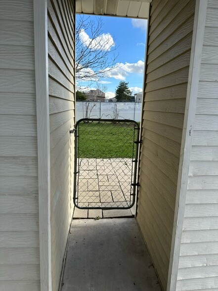Yard from carport - 2217 Bonniebrook Dr