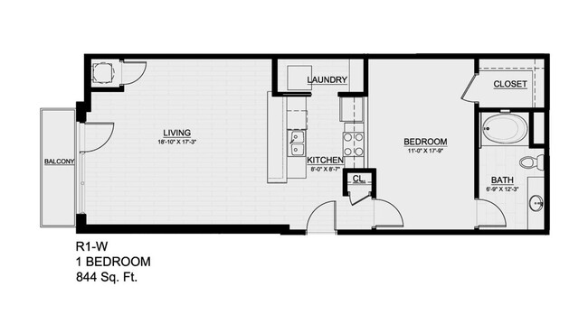 Floorplan - Flats on Archer