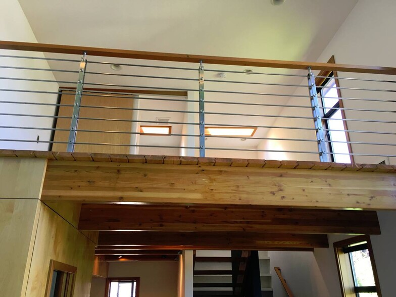 Skylights, lofted sleeping area, and master bath upstairs - 6606 Corson Avenue South