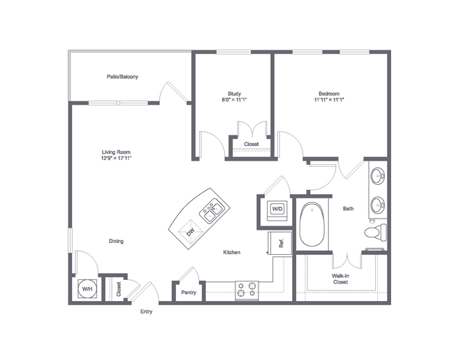 Floorplan - Park Central at Flower Mound