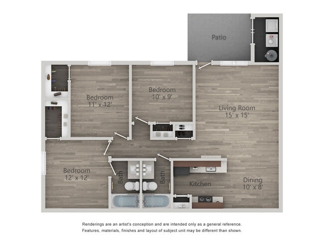 Floorplan - Encino Park Apartments