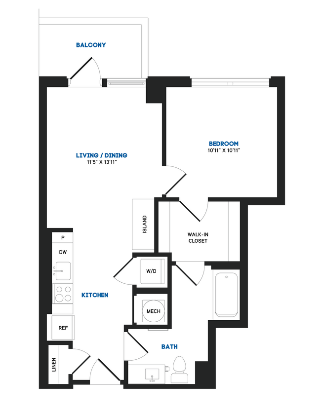 Floorplan - The Chase at Bryant Street