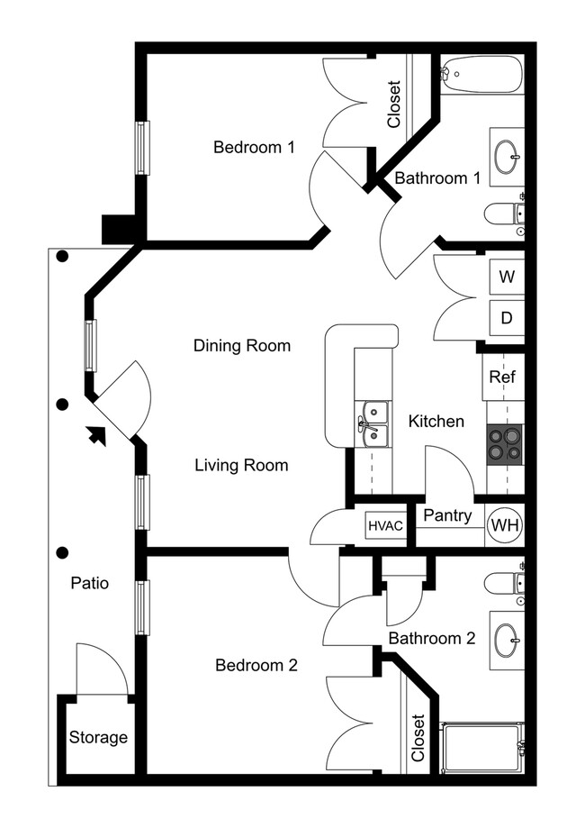 Floorplan - Winfield Estates Apartments