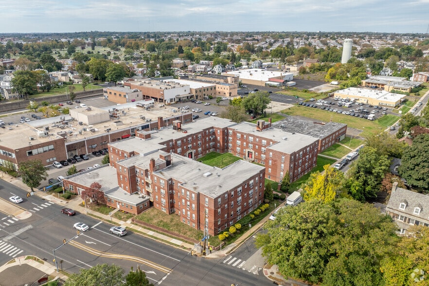 Aerial Photo - Melrose Court Apartments