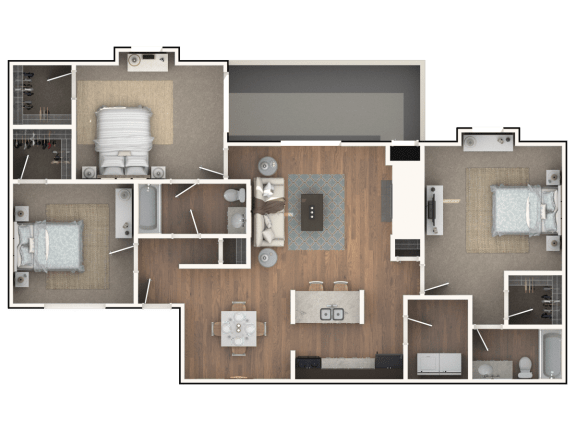 Floorplan - Midwood Gardens