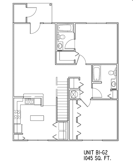 2BR/2BA - The Oaks at Stone Fountain