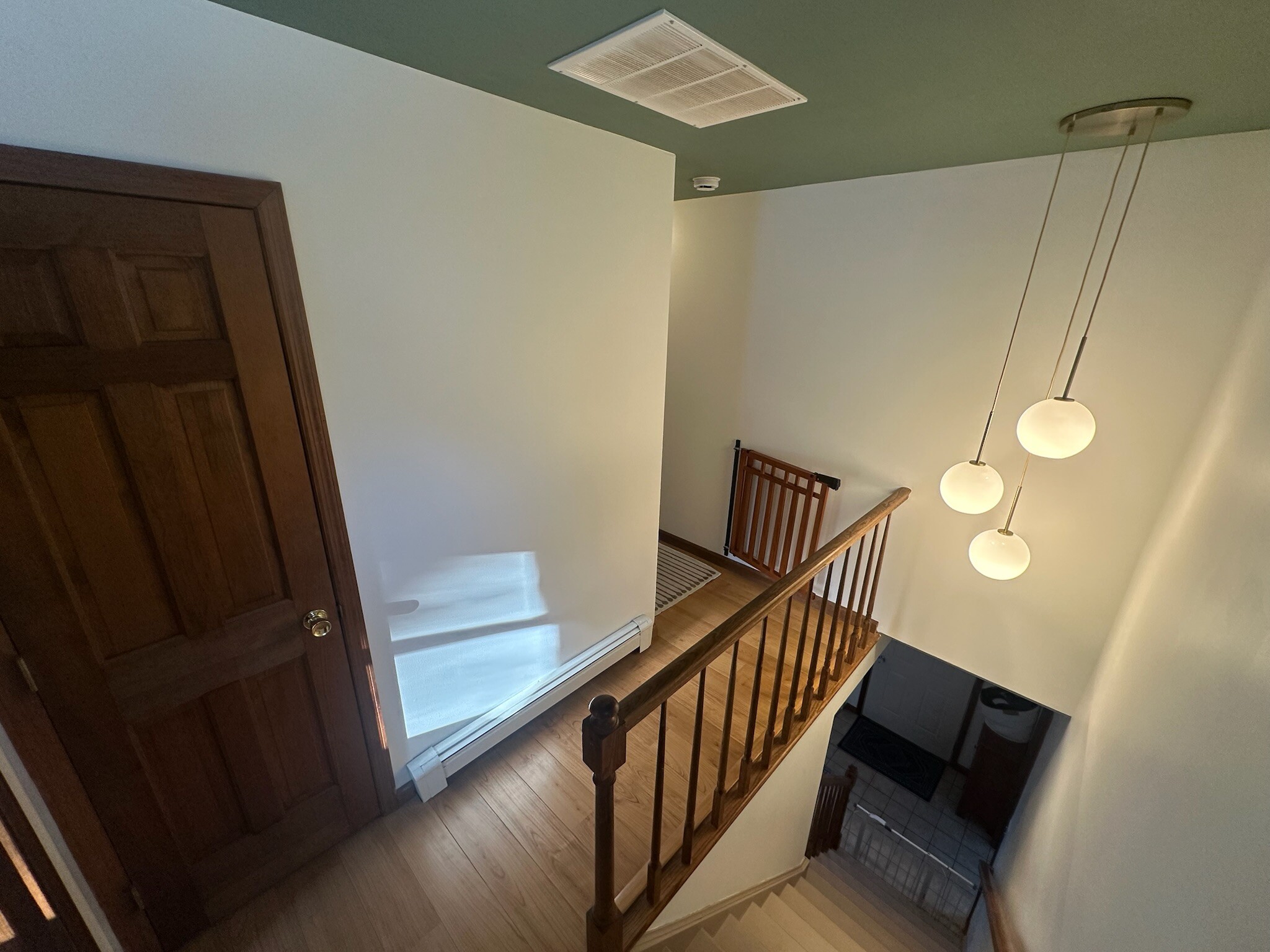 Upstairs hallway and linen closet - 58 Reservoir Rd