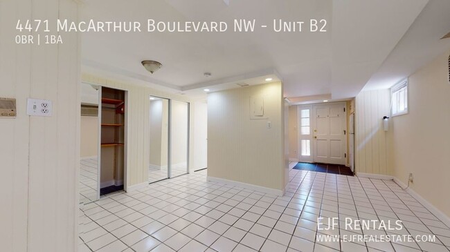 Building Photo - MacArthur Blvd Studio Apartment W/Off Stre...