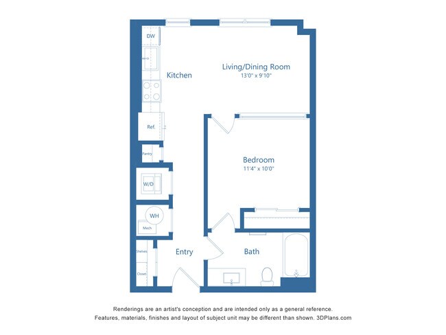 Floorplan - The Hayden