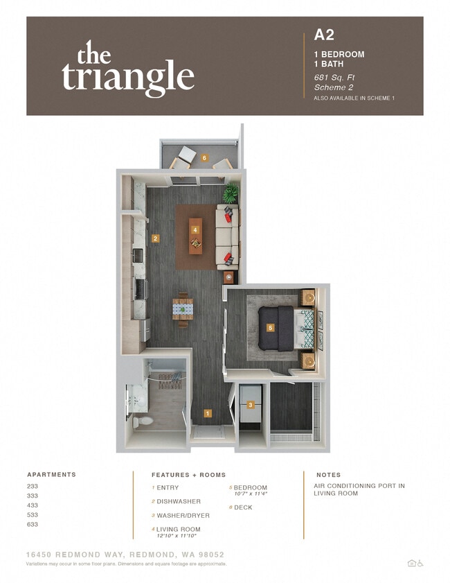 Floorplan - The Triangle