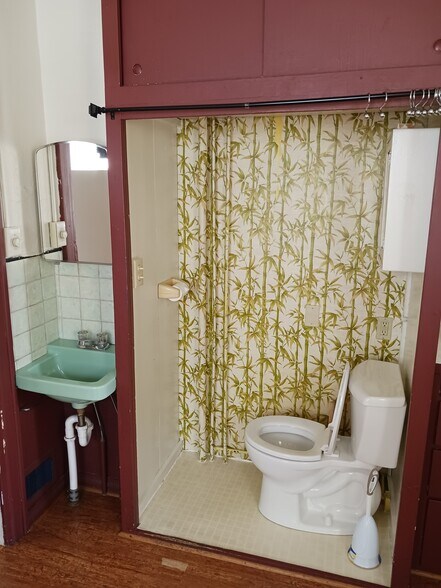 1/2 bath on main floor - 435 S Dodge St
