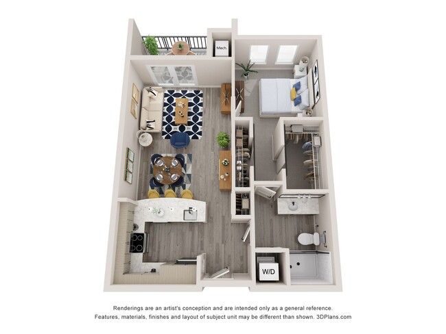 Floorplan - The Pinnacle on 31st Street