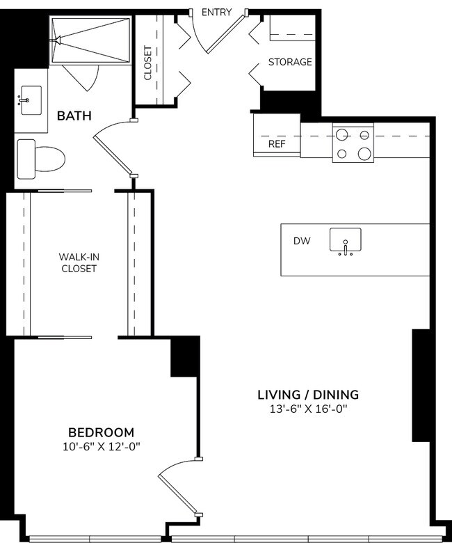 Floorplan - 640 North Wells