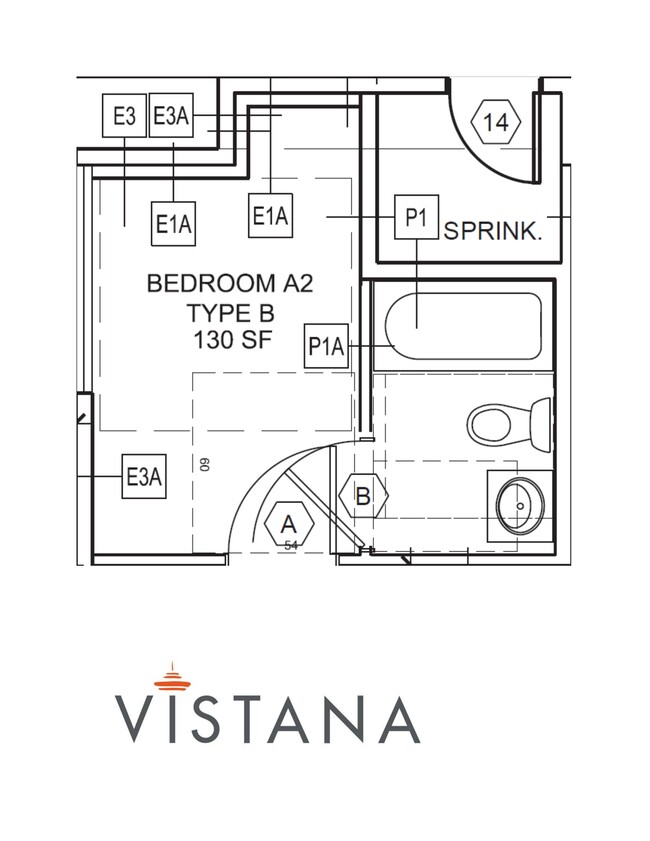 Floorplan - Vistana Apartments