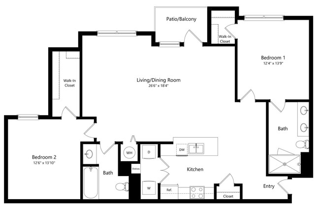 Floorplan - The Amalfi Clearwater